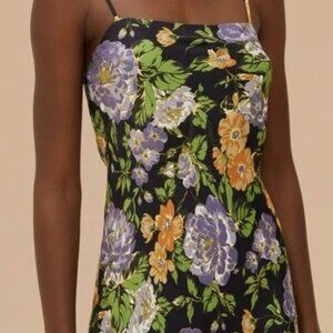 FARM Rio "Capri" Black Sleeveless Floral Mini Dress Size S, M, XL Available